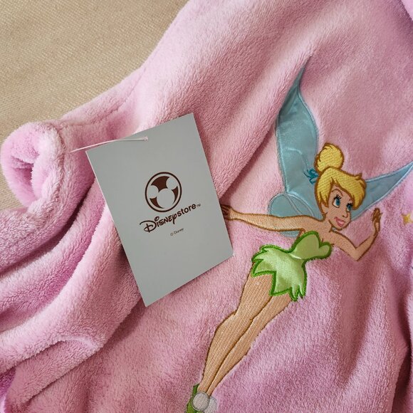 NWT Disney robe, size medium;  pink fleece - Picture 5 of 5